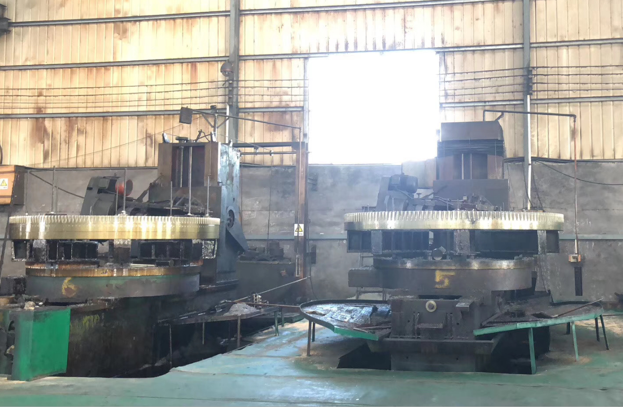 巨大的齿轮处理